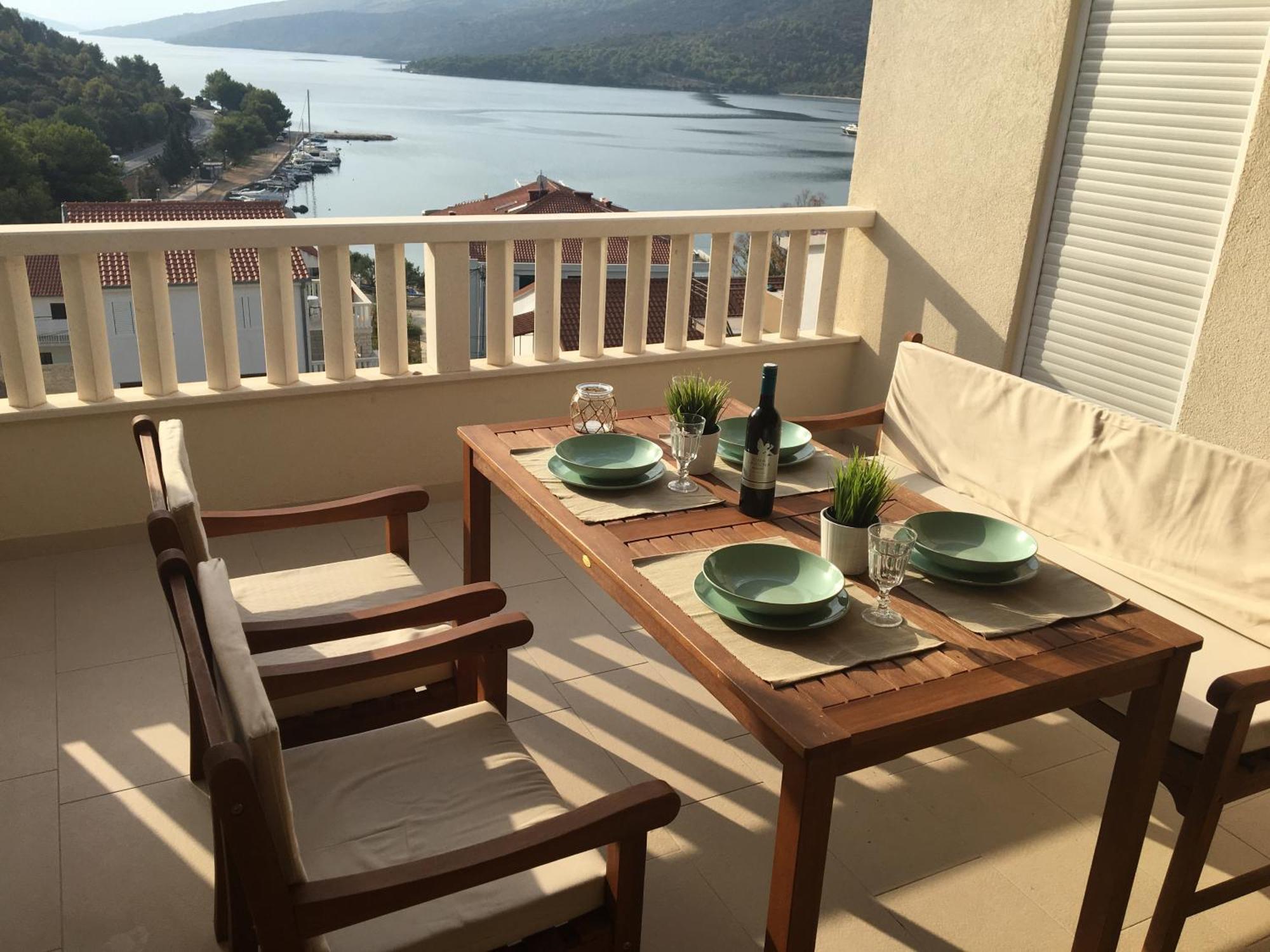 Mediterranean Apartment With Great Sea View Marina Extérieur photo